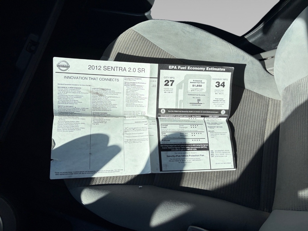 2012 Nissan Sentra SR - Photo 13